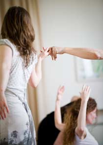 two dancers